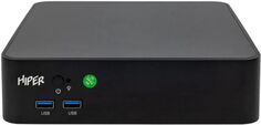 Неттоп HIPER ACTIVEBOX AS8 i3-12100/8GB/256GB SSD/UHD Graphics 730/BT/WiFi/Win10Pro/black