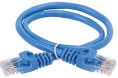 Кабель патч-корд ITK PC03-C6UL-2M кат. 6 UTP LSZH 2м синий