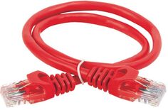 Кабель патч-корд ITK PC04-C6UL-2M кат. 6 UTP LSZH 2м красный