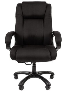Кресло офисное Chairman 410 7127972 Россия ткань SX черная (черный пластик)