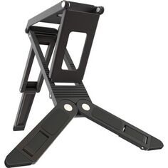 Подставка настольная Wize Photo eAzl для установки планшетов, видеокамер, электронных книг и pico-проекторов, нагрузка 6.8 кг, наклон 30-47°, черная