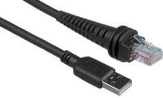 Кабель Honeywell CBL-500-300-S00-01 USB, black, Type A, 3m (9.8’), straight, 5v host power, industrial grade