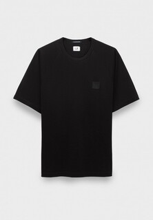 Футболка C.P. Company metropolis series mercerized jersey logo t-shirt black