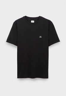 Футболка C.P. Company 30/1 jersey logo t-shirt black