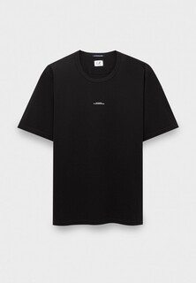 Футболка C.P. Company metropolis series mercerized jersey logo print t-shirt black