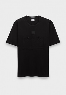 Футболка C.P. Company metropolis series mercerized jersey pocket t-shirt black