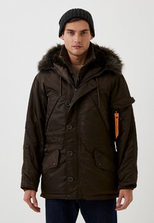 Куртка утепленная Apolloget EVEREST Dark Brown/Red