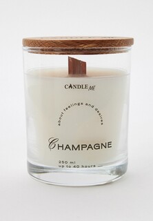 Свеча ароматическая Candle Me Champagne, 225 мл