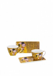 Набор чайных пар Elan Gallery 250 мл Поцелуй