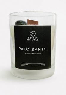 Свеча ароматическая Spirit Rituals "Пало Санто", 200 г, древесный потрескивающий фитиль