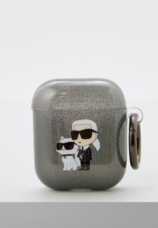 Чехол для наушников Karl Lagerfeld Airpods 1/2 силиконовый TPU