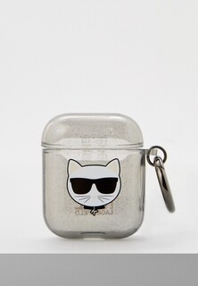 Чехол для наушников Karl Lagerfeld Airpods 1/2, силиконовый TPU