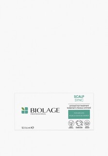 Набор для ухода за волосами Biolage Matrix в ампулах, Biolage Scalpsync, против выпадения, 10x6 мл