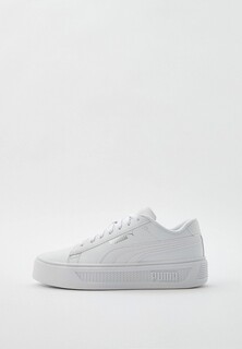 Кеды PUMA Smash Platform v3 PUMA White-PUMA Silver