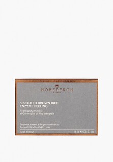 Пилинг для лица Hobepergh Asiago из ростков бурого риса Sprouted Brown Rice Enzyme Peeling 12*4г