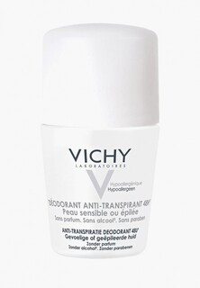 Дезодорант Vichy антиперспирант для чувствительной кожи, шариковый
