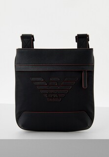 Сумка Emporio Armani BLACK/ORANGE DETAIL