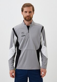 Олимпийка PUMA KING Pro 1/4 Zip Top Concrete Gray-PUMA