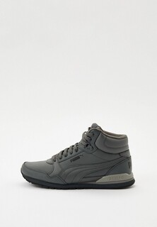 Кроссовки PUMA ST Runner v3 Mid L Dark Shadow-Dark Shad