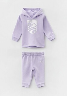 Костюм спортивный PUMA MINICATS HOOPS Set Vivid Violet