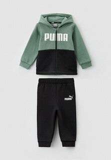 Костюм спортивный PUMA Minicats Colorblock Jogger FL Eucalyptus