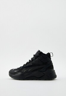 Кроссовки PUMA RS-X Hi Jr PUMA Black-Shadow Gray