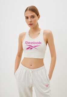 Топ спортивный Reebok REEBOK IDENTITY BIG LOGO COTTON BRALETTE