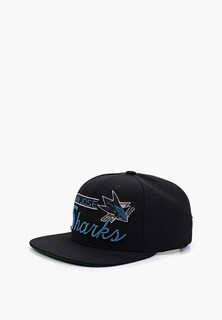 Бейсболка Mitchell & Ness San Jose Sharks