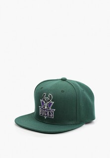 Бейсболка Mitchell & Ness Milwaukee Bucks