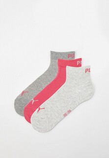 Носки 3 пары PUMA UNISEX QUARTER PLAIN 3P