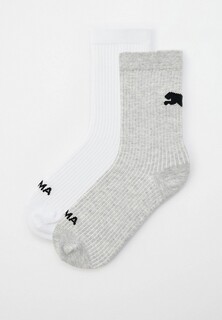Носки 2 пары PUMA PUMA WOMEN CAT LOGO RIB SOCK 2P