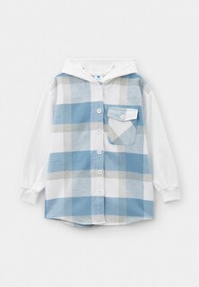 Рубашка Button Blue overshirt