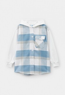 Рубашка Button Blue overshirt