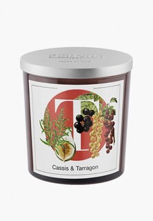 Свеча ароматическая Pernici Cassis & Tarragon (Черная смородина и Тархун), 350 грамм воска