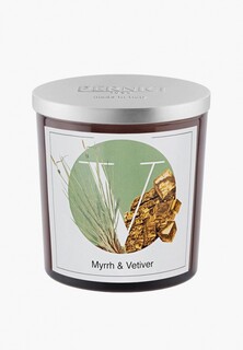 Свеча ароматическая Pernici Myrrh & Vetiver (Мирра и Ветивер), 350 г воска