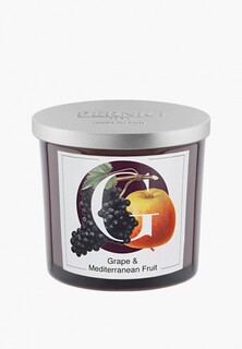 Свеча ароматическая Pernici Grape & Mediterranean fruit (Виноград и Средиземноморские фрукты), 200 грамм воска