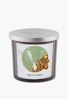 Свеча ароматическая Pernici Myrrh & Vetiver (Мирра и Ветивер), 200 грамм воска