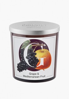 Свеча ароматическая Pernici Grape & Mediterranean fruit (Виноград и Средиземноморские фрукты), 350 грамм воска