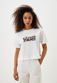 Футболка Vans FLEURS OS CROP SS