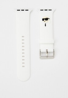 Ремешок для часов Karl Lagerfeld Apple Watch 42/44/45/49 мм, силиконовый 3D NFT Karl