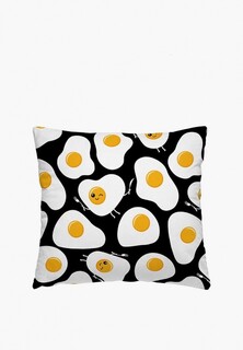 Подушка декоративная Crazy Getup рогожка 45х45 Eggs