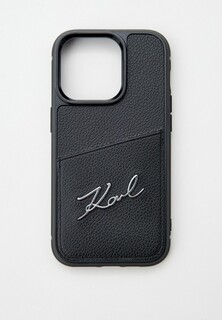 Чехол для iPhone Karl Lagerfeld 14 Pro, с кардслотом