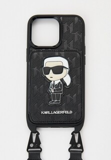 Чехол для iPhone Karl Lagerfeld 13 Pro, кросс-боди с кардслотом