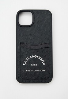 Чехол для iPhone Karl Lagerfeld 15 Plus, с кардслотом