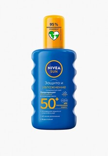 Спрей солнцезащитный Nivea SPF 50+, 200 мл