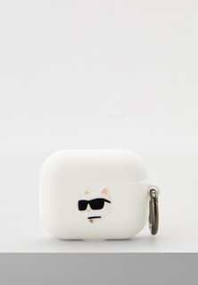 Чехол для наушников Karl Lagerfeld Airpods Pro, силиконовый Silicone