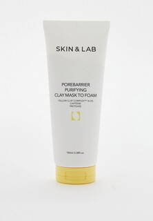 Пенка для умывания Skin&Lab глубокое очищение кожи от загрязнений и себума