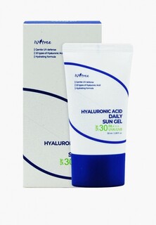 Крем для лица солнцезащитный IsnTree Hyaluronic Acid Daily Sun Gel SPF30+ PA++++ крем-гель с гиалуроновой кислотой, 50 мл