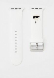 Ремешок для часов Karl Lagerfeld Apple Watch 38/40/41 мм, силиконовый 3D NFT Karl
