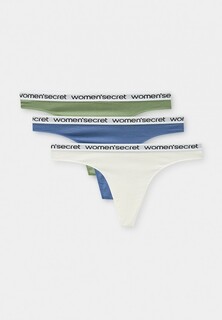 Трусы 3 шт. womensecret Women'secret THONG BRIEF